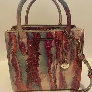 Brahmin Small Caroline Melbourne Destiny handbag crossbody like new